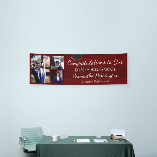 Afstuderen Klasse van 2021 Foto Collage Banner (Beurs)