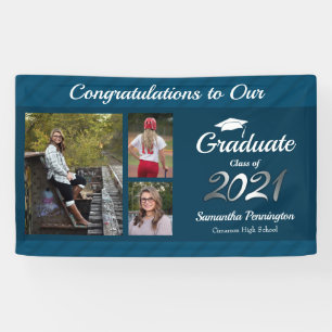 Afstuderen Klasse van 2021 Foto Collage Banner