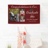 Afstuderen Klasse van 2021 Fotocollage Spandoek (Insitu)