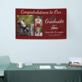 Afstuderen Klasse van 2021 Fotocollage Spandoek (Beurs)