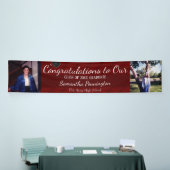 Afstuderen Klasse van 2021 Fotocollage Spandoek (Beurs)