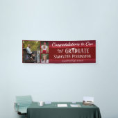 Afstuderen Klasse van 2021 Fotocollage Spandoek (Beurs)