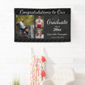 Afstuderen Klasse van 2021 Fotocollage Spandoek (Insitu)