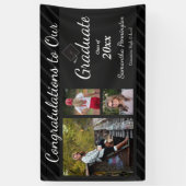 Afstuderen Klasse van 2021 Fotocollage Spandoek (Verticaal)