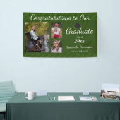 Afstuderen Klasse van 2021 Fotocollage Spandoek (Beurs)