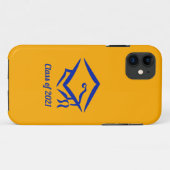 Afstuderen Klasse van 2021 GLDBLU Case-Mate iPhone Case (Achterkant (horizontaal))
