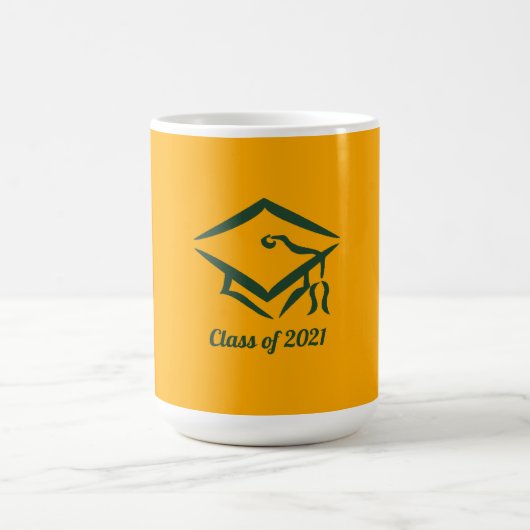Afstuderen Klasse van 2021 GLDGRN Koffiemok (Center)