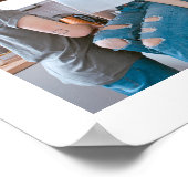 Afstuderen Klasse van 2022 Aangepast 8 Fotocollage Poster (Hoek)