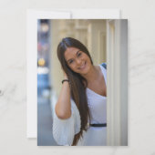 Afstuderen Klasse van 2022 Afstuderen foto Kaart (Achterkant)