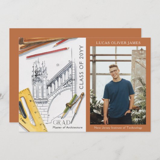 Afstuderen Klasse van 2022 Architecture Engineer (Voorkant / Achterkant)