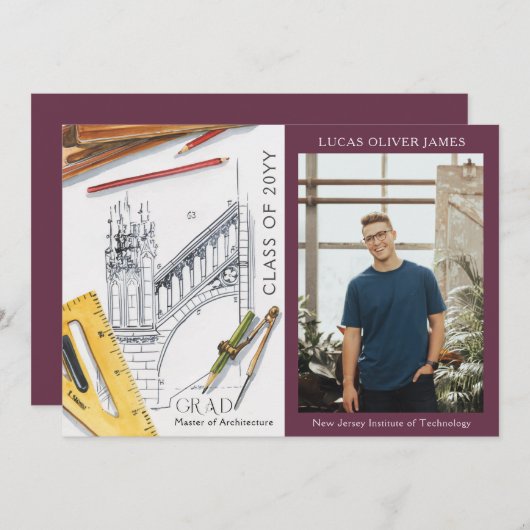 Afstuderen Klasse van 2022 Architecture Engineer (Voorkant / Achterkant)