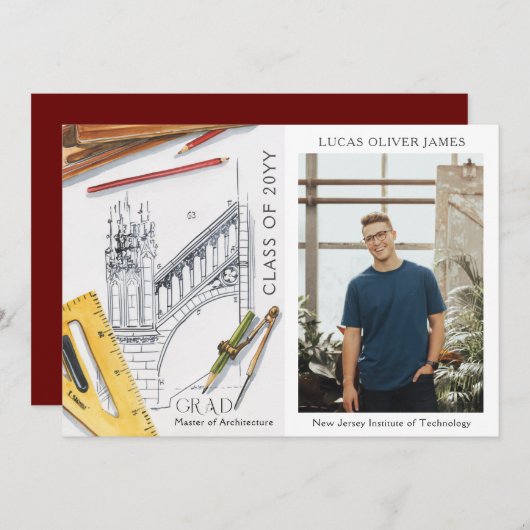 Afstuderen Klasse van 2022 Architecture Engineer (Voorkant / Achterkant)