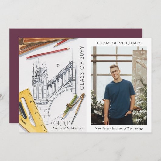 Afstuderen Klasse van 2022 Architecture Engineer (Voorkant / Achterkant)