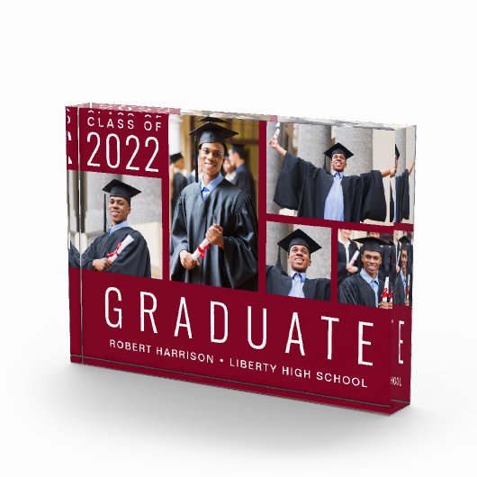 Afstuderen Klasse van 2022 Bourgogne Fotoblokken (Rechts)