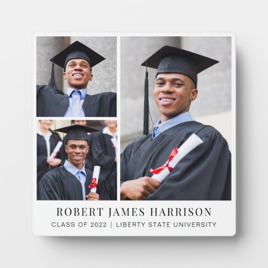 Afstuderen Klasse van 2022 Fotocollage Fotoplaat (Voorkant)