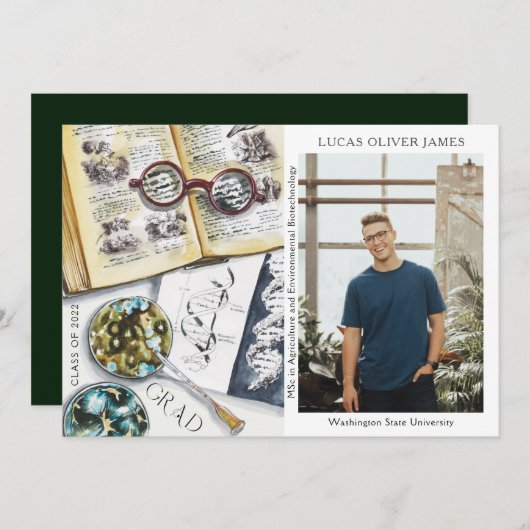 Afstuderen Klasse van 2022 Milieuwetenschappen (Voorkant / Achterkant)