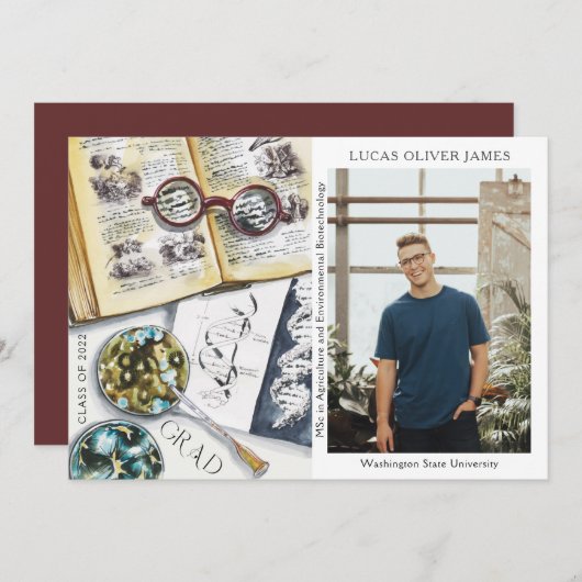 Afstuderen Klasse van 2022 Milieuwetenschappen (Voorkant / Achterkant)