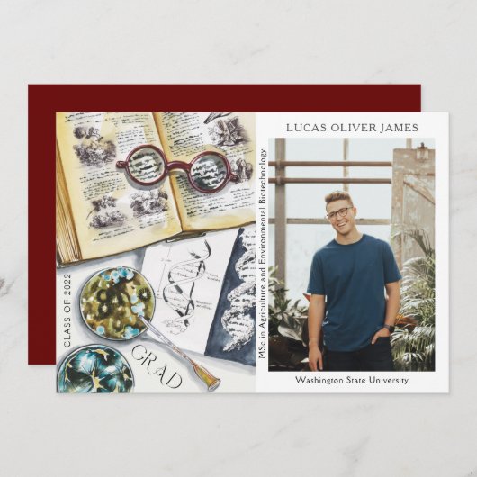 Afstuderen Klasse van 2022 Milieuwetenschappen (Voorkant / Achterkant)