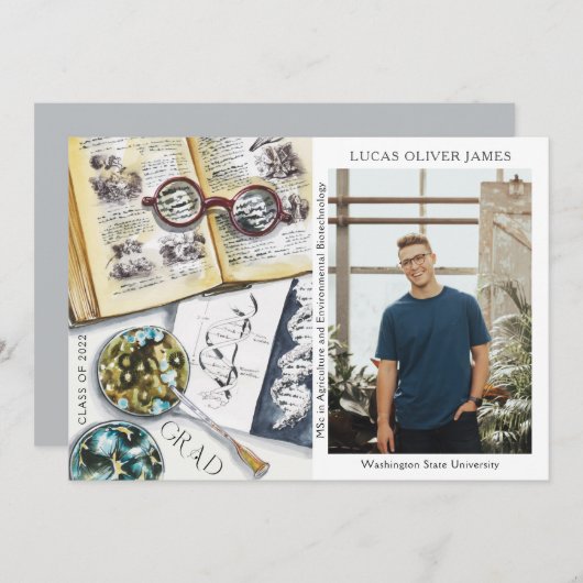 Afstuderen Klasse van 2022 Milieuwetenschappen (Voorkant / Achterkant)