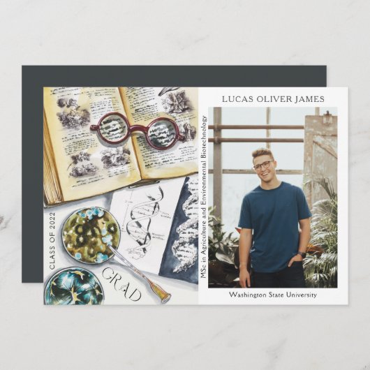 Afstuderen Klasse van 2022 Milieuwetenschappen (Voorkant / Achterkant)