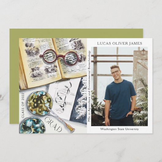 Afstuderen Klasse van 2022 Milieuwetenschappen (Voorkant / Achterkant)