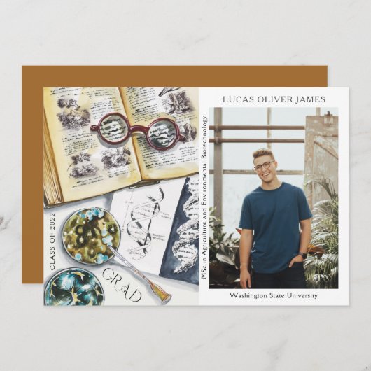 Afstuderen Klasse van 2022 Milieuwetenschappen (Voorkant / Achterkant)