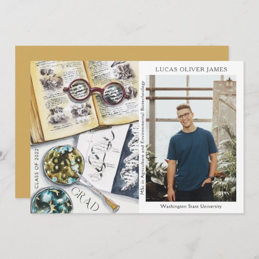 Afstuderen Klasse van 2022 Milieuwetenschappen (Voorkant / Achterkant)