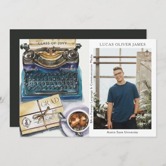 Afstuderen Klasse van 2022 Sociale studies voor ge (Voorkant / Achterkant)