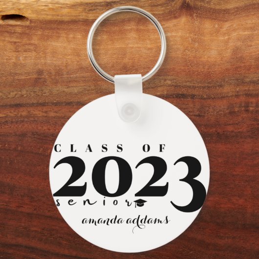 Afstuderen Klasse van 2023 Sleutelhanger (Voorkant)