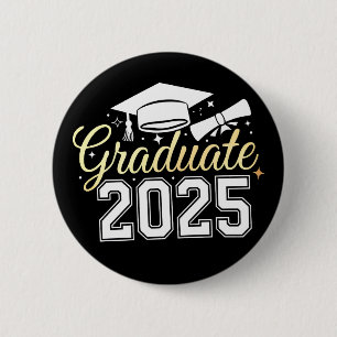 Afstuderen Klasse van 2025 Afstuderen Ronde Button 5,7 Cm