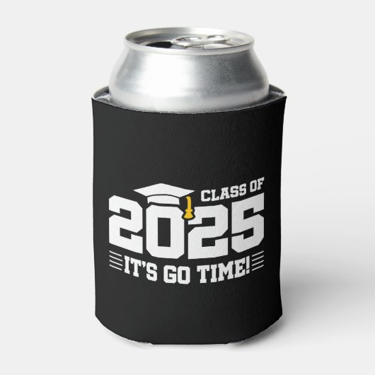 Afstuderen Klasse van 2025 Afstuderen Senior 2025 Blikjeskoeler (Blikje Voorkant)