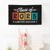 Afstuderen Klasse van 2025 Afstuderen Senior 2025 Spandoek (Insitu)