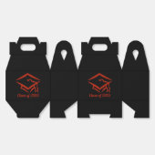 Afstuderen Klasse van 2025 BLKBRD Aanpassen Jaar Bedankdoosjes (Ongevouwen)