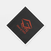 Afstuderen Klasse van 2025 BLKBRD Aanpassen Jaar Servet (Hoek)