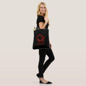 Afstuderen Klasse van 2025 BLKBRD Aanpassen Jaar Tote Bag (Op model)