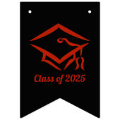 Afstuderen Klasse van 2025 BLKBRD Aanpassen Jaar Vlaggetjes (Eerste vlag)