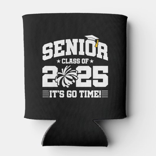 Afstuderen Klasse van 2025 Cheerleader Cheer Senio Blikjeskoeler (Achterkant)