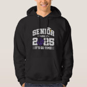 Afstuderen Klasse van 2025 Cheerleader Cheer Senio Hoodie (Voorkant)