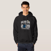 Afstuderen Klasse van 2025 Cheerleader Cheer Senio Hoodie (Voorkant volledig)