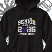 Afstuderen Klasse van 2025 Cheerleader Cheer Senio Hoodie