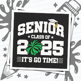 Afstuderen Klasse van 2025 Cheerleader Cheer Senio Servet