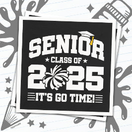 Afstuderen Klasse van 2025 Cheerleader Cheer Senio Servet