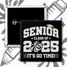 Afstuderen Klasse van 2025 Cheerleader Cheer Senio