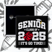 Afstuderen Klasse van 2025 Cheerleader Cheer Senio