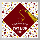 Afstuderen Klasse van 2025 Congrats Poster (Voorkant)