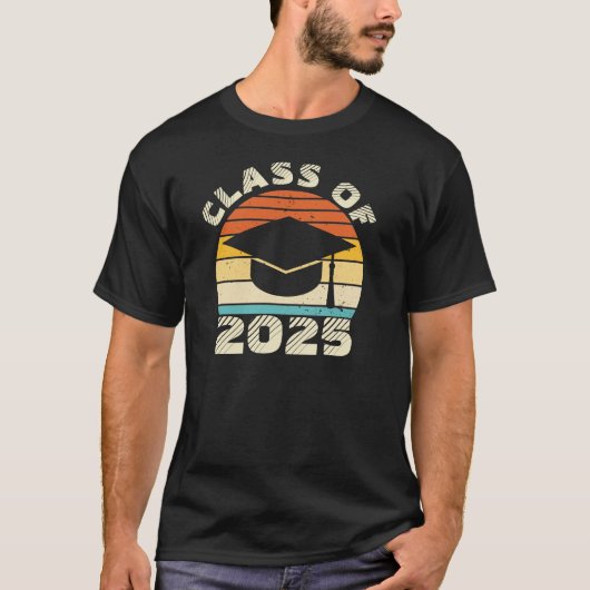 Afstuderen Klasse van 2025 Custom T-shirt (Voorkant)
