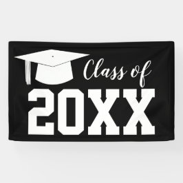 Afstuderen Klasse van 2025 Custom Year Pet Tassel Spandoek