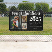 Afstuderen Klasse van 2025 Fotocollage Spandoek (Insitu)