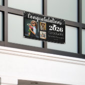 Afstuderen Klasse van 2025 Fotocollage Spandoek (Buitenkant Gebouw)