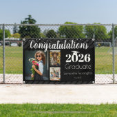 Afstuderen Klasse van 2025 Fotocollage Spandoek (Insitu)